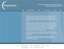 Tablet Screenshot of partnershipsolutions.com